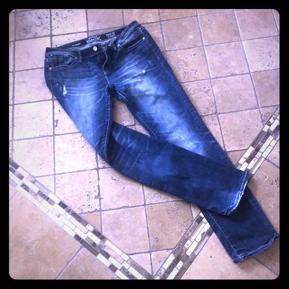 Ladies Buckle Black jeans
